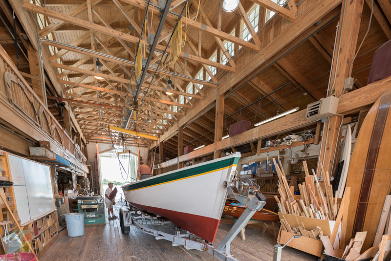 North Carolina Maritime Museum at Beaufort - boathouse