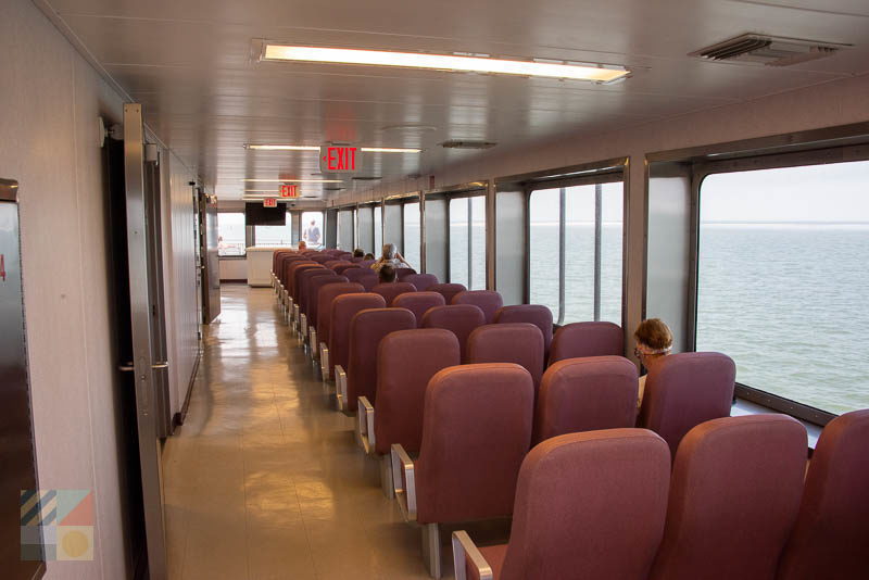 Cedar Island Ferry passenger lounge