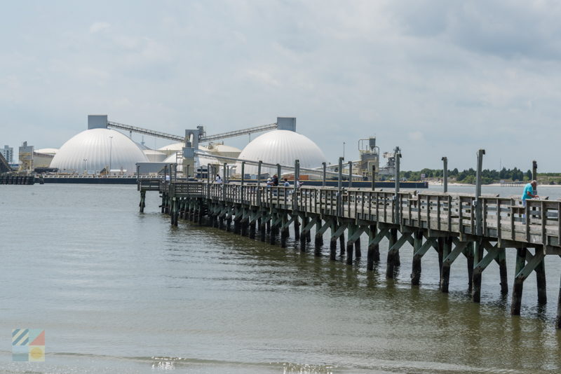 Newport River pier and ramp