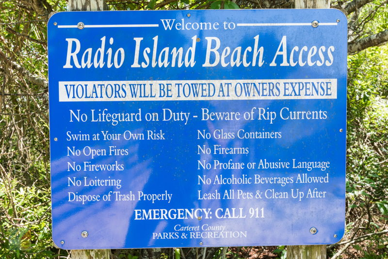 Radio Island Beach Access