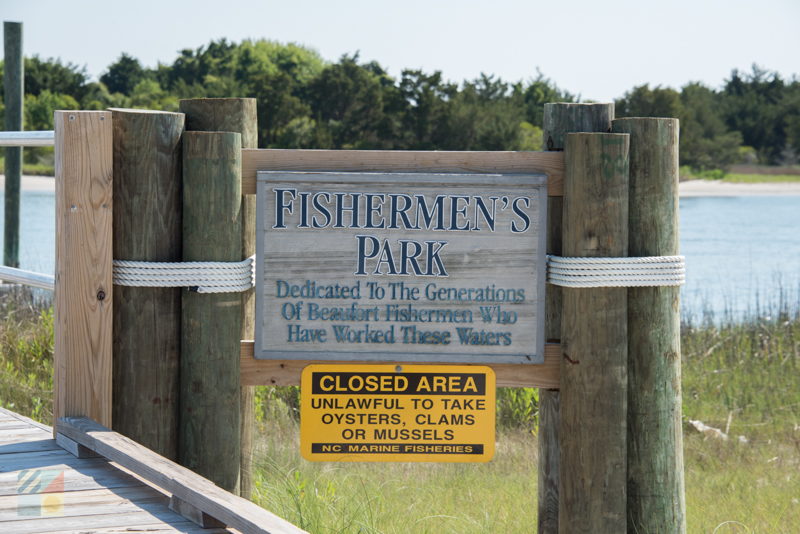 Fishermen's Park in Beaufort NC